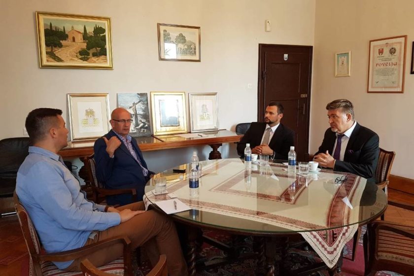 Načelnik Lasić ugostio hrvatskog veleposlanika i generalnog konzula Hrvata iz Crne Gore