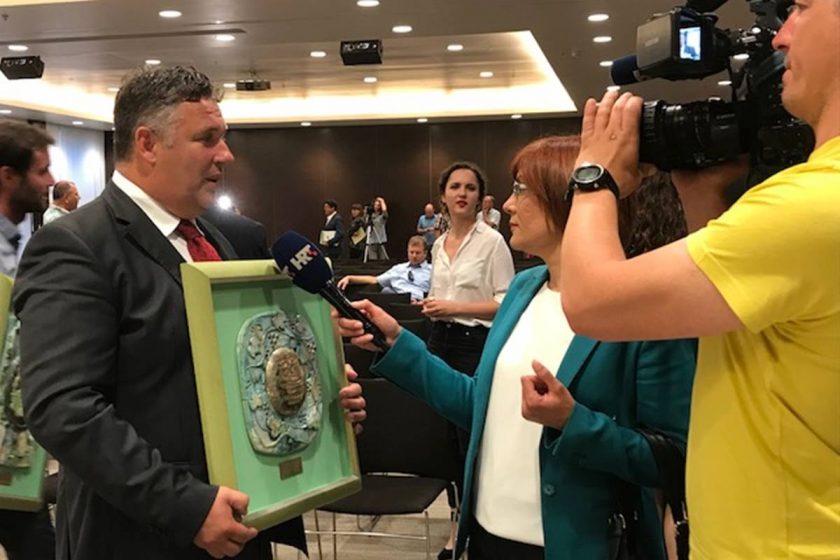 Niko Karaman preuzeo veliko zlato osvojeno na svjetskom natjecanju ”Svijet Malvasija”