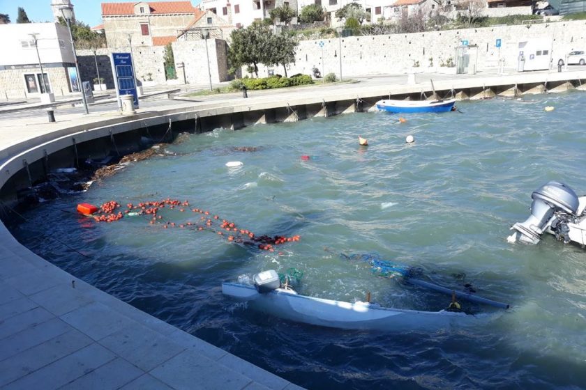 Bura uzrokovala veliku štetu, vatrogasci na terenu rade sanaciju po prioritetima