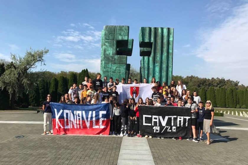 Osmaši OŠ Cavtat na terenskoj nastavi u Vukovaru