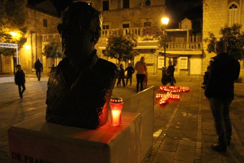 Diljem Konavala pale se svijeće u spomen na žrtvu Vukovara