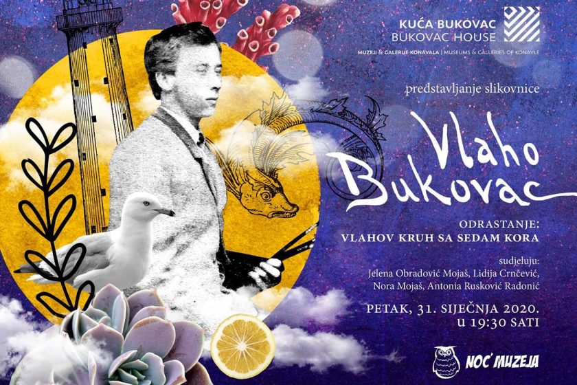 Predstavljanje slikovnice “Vlaho Bukovac – Odrastanje: Vlahov kruh sa sedam kora”