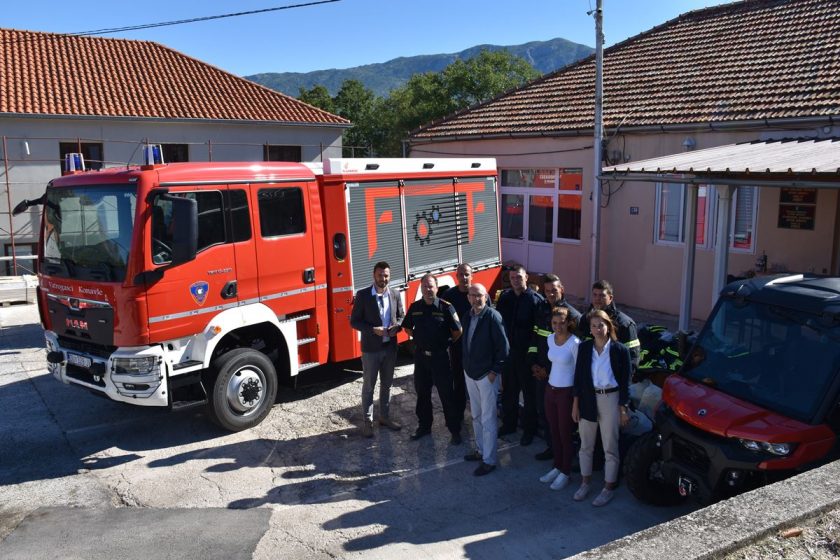 Općina Konavle EU sredstvima osigurala vatrogascima dva interventna vozila i opremu u vrijednosti od 2,3 milijuna kuna