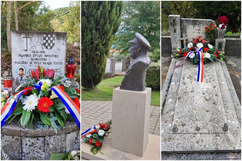 DAN OPĆINE 2023. Položeni vijenci u spomen na generala Janka Bobetka, policijskog službenika Ivice Rilovića i prvog načelnika Luke Korde