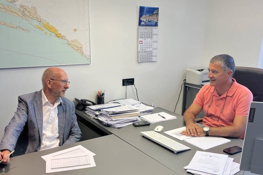 Načelnik Lasić s ravnateljem ŽUC-a Ivom Kaštelanom razgovarao o ključnim projektima za Općinu Konavle