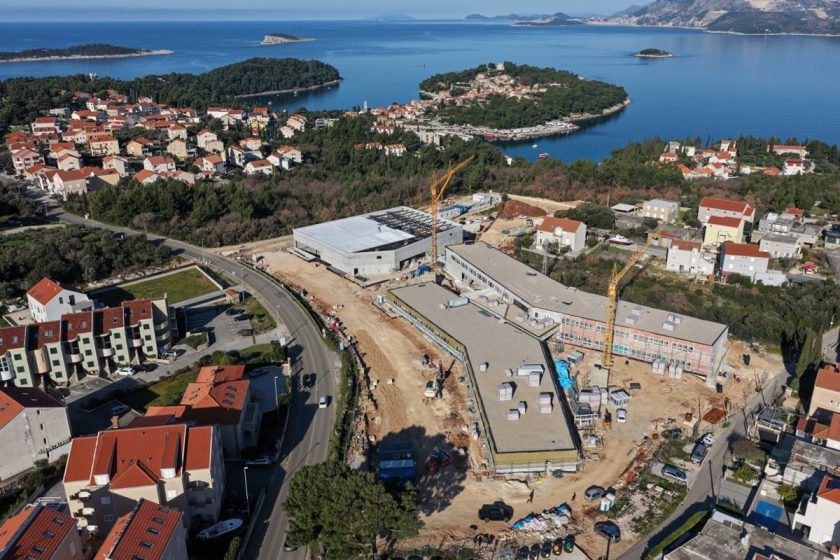 Nova škola u Cavtatu poprima svoj konačni oblik