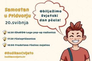 Cvijeto vas poziva u Pridvorje! Od ‘legića do lutkara’: Dječje popodne u znaku Svjetskog dana pčela