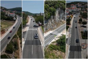 Radovi na potezu od Zvekovice do Oboda pred samim krajem, pogledajte rezultat iz ptičje perspektive